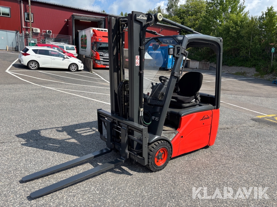 Motviktstruck Linde E16-01