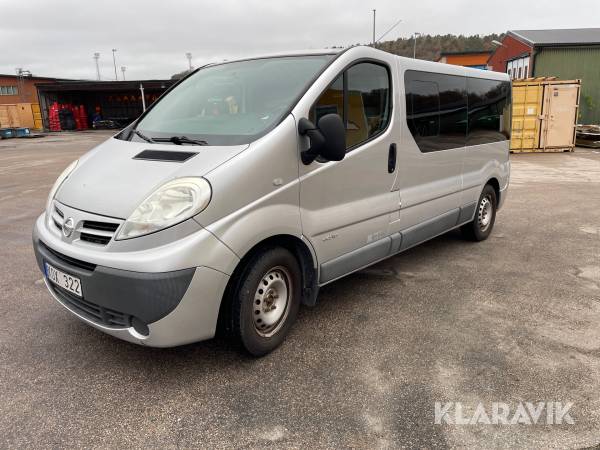 Minibuss Nissan Primastar dci 115