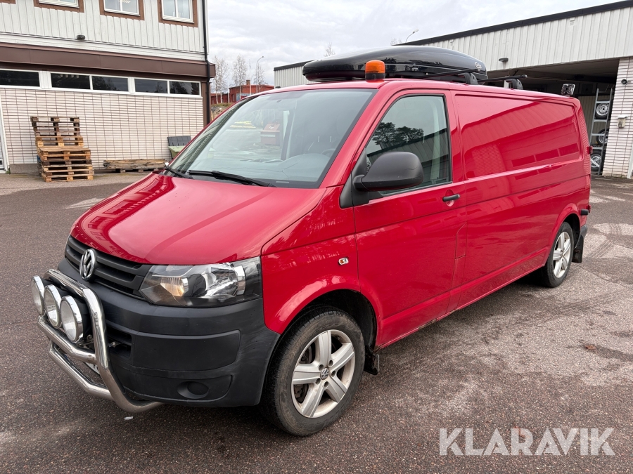 Skåpbil Volkswagen Transporter 4motion verkstadsinredd