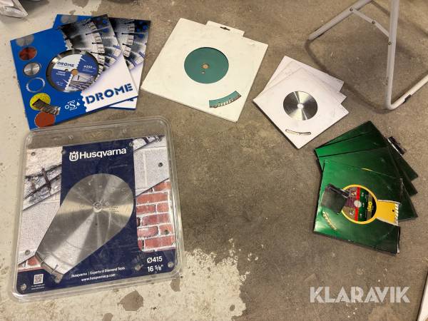 Klingor till betongsåg 15st