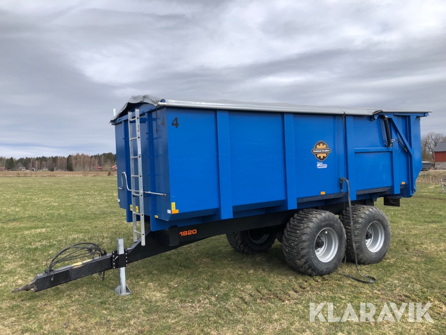 Spannmålsvagn 22 m3 Palmse Volymvagn 1820