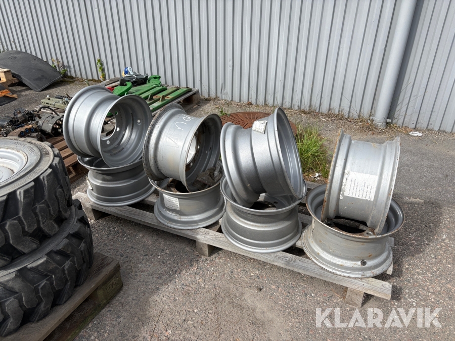 Fälgar Weiddermann 1250 8x15 8 st