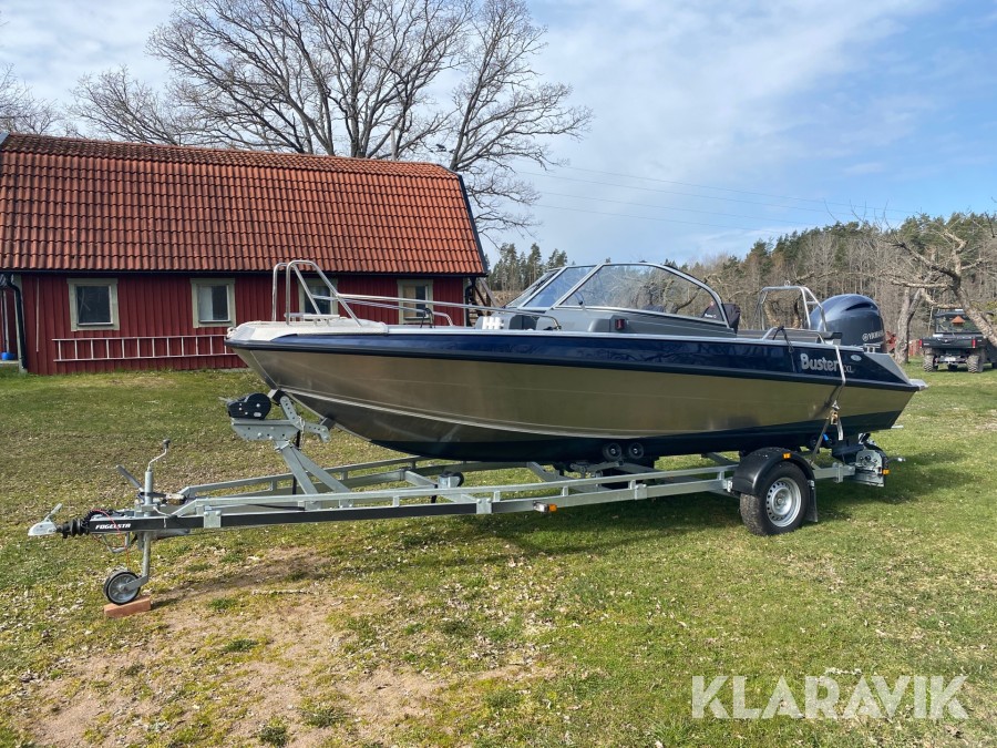 Båt Buster XXL med kärra