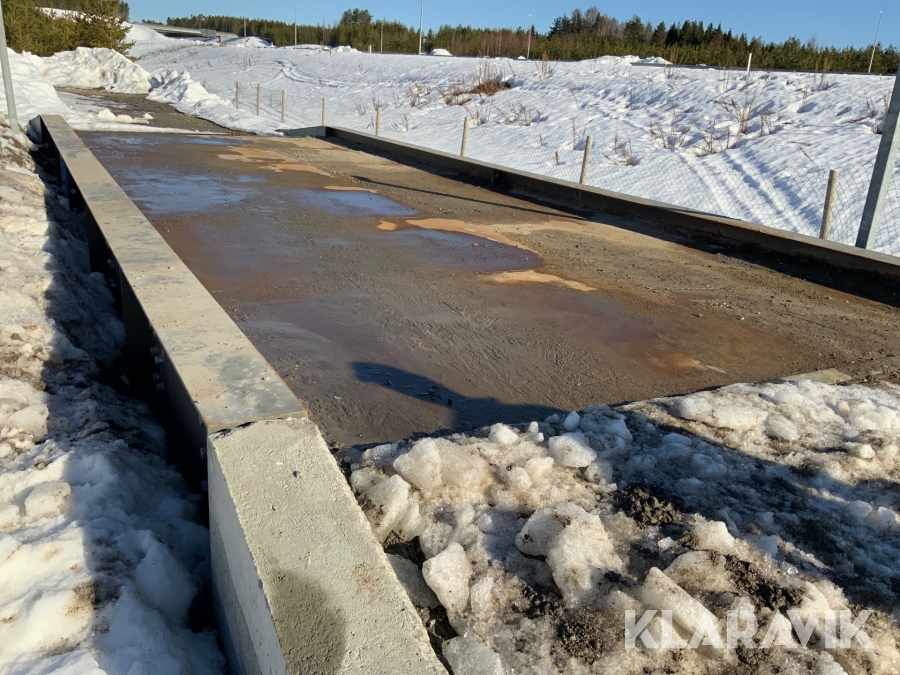 Mobil bilvåg Scanvaegt 80 ton