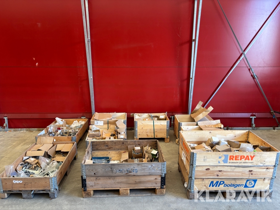 Diverse bultar, muttrar & brickor Würth & Arvid Nilsson