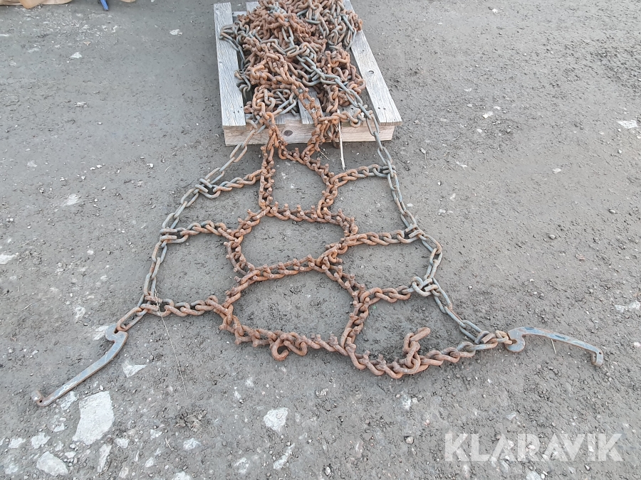 Piggkedja 520/70R34 11 mm piggar Rutmönster 1 st