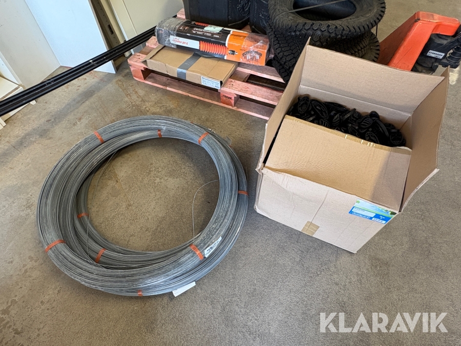 Järntråd samt Isolator Swedguard