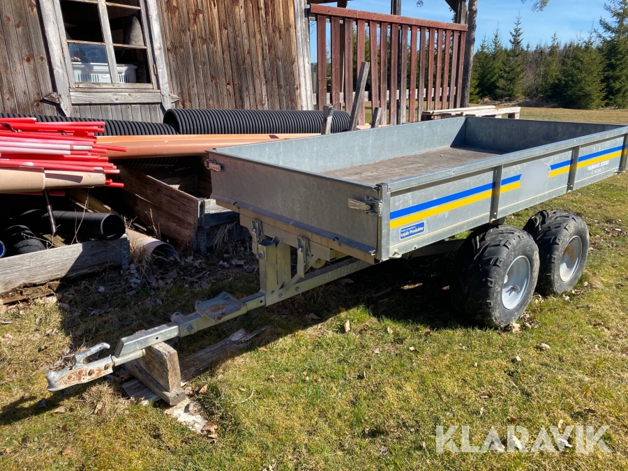 Tippvagn till fyrhjuling Lejab Produkter