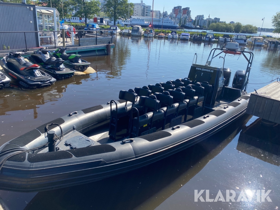 RIB-Båt Technomarine C-Rib 30 600 hk med trailer