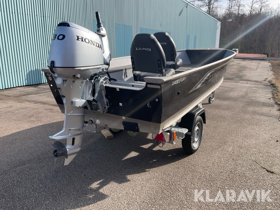 Sportfiskebåt Lund 1400 Fury