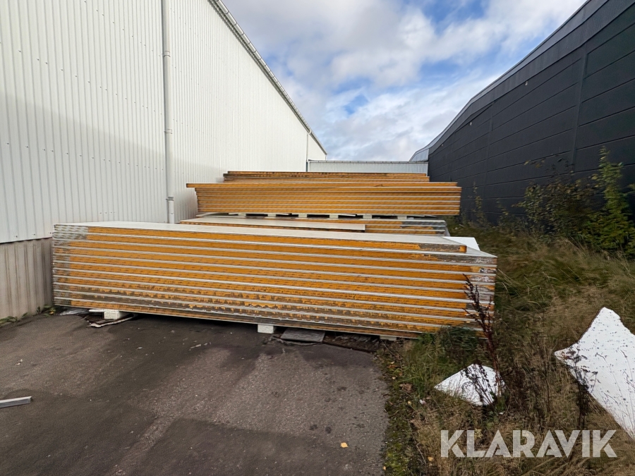 Sandwichpaneler/ kylrumspaneler