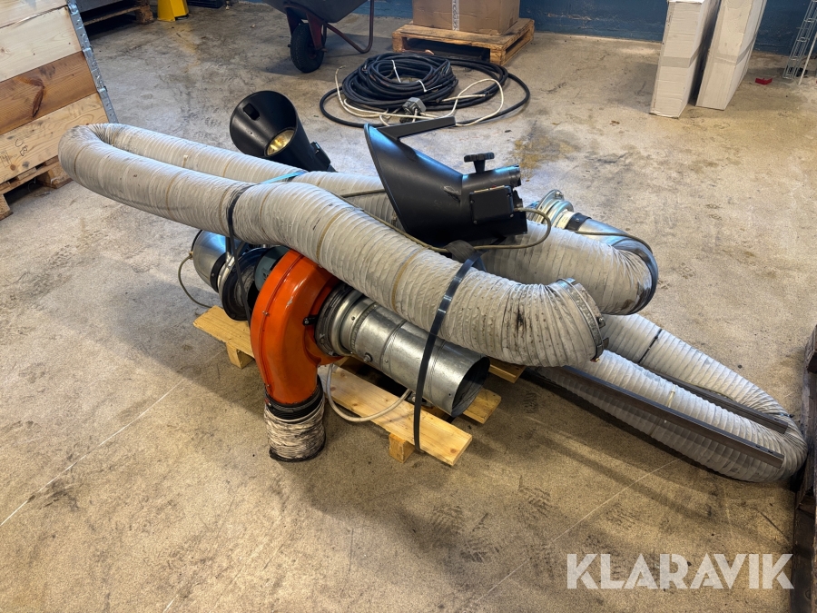 Svetsutsug Nederman med belysning