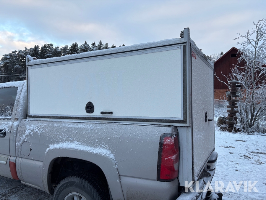 Kåpa till pickup AB Karossan Chicagolådan