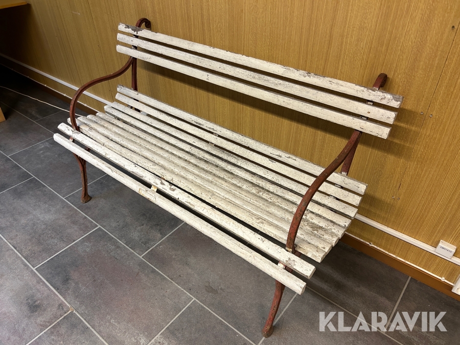 Trädgårdssoffa gjutjärn  