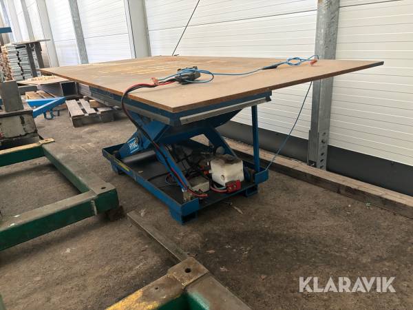 Saxlyft / Saxbord / Lyftbord Hymo AX20-4/6 - Med arbetsskiva 2000kg