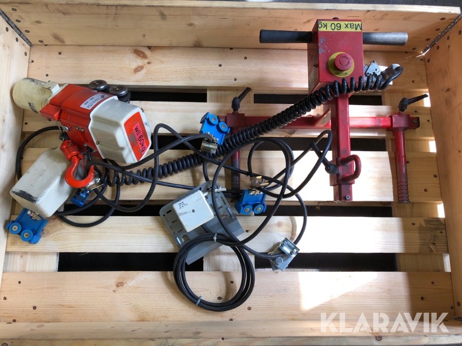 Kedjelyftblock Kito Corp ED 10ST med styrdon