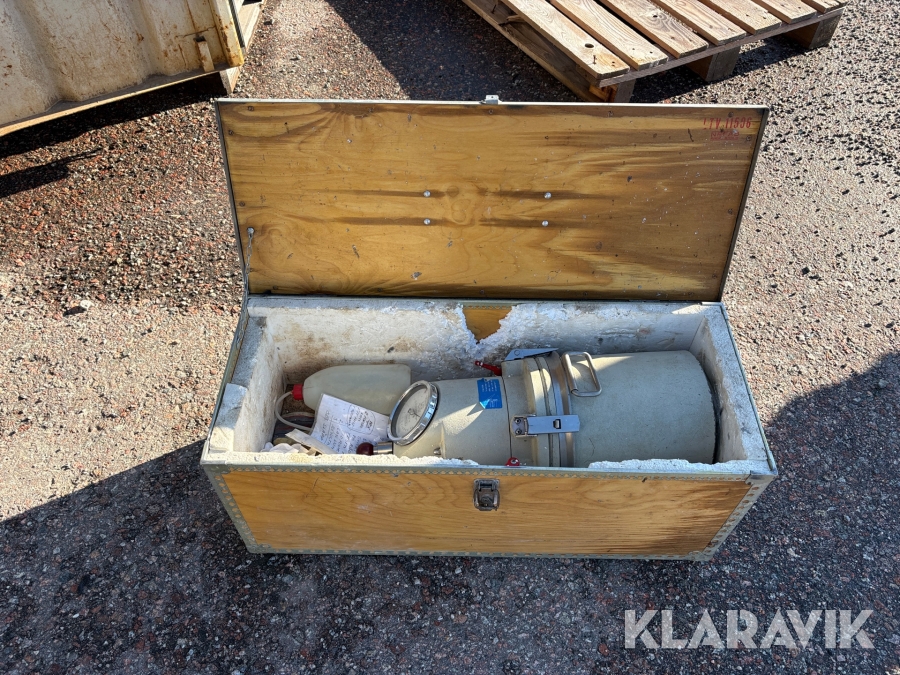 Luftmätare Testing för betong