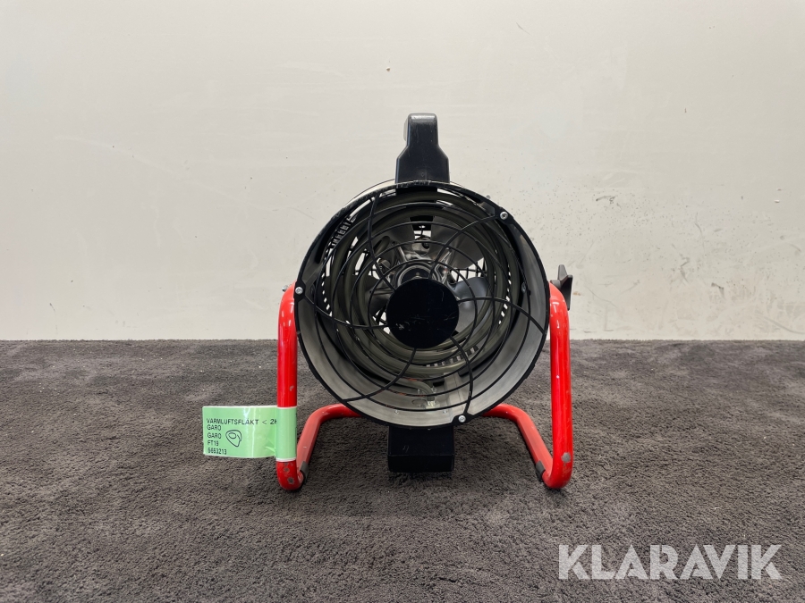 Varmluftsfläkt Garo FT19