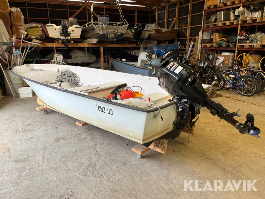 Motorbåt Suzuki 30hk / crescent 47