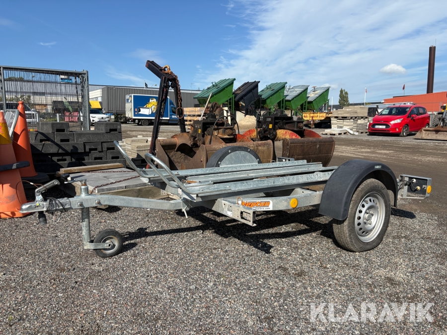 Personbilssläp för MC Neptun