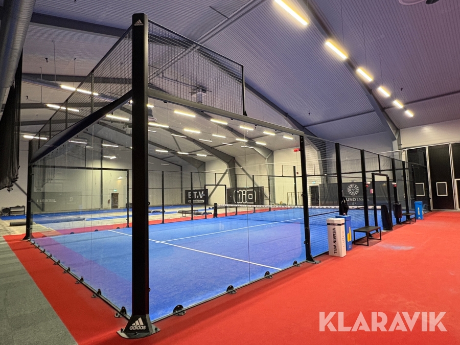 Padelbana Unisport Adidas FX dubbel