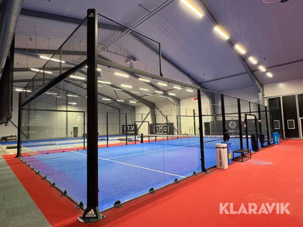 Padelbana Unisport Adidas FX dubbel