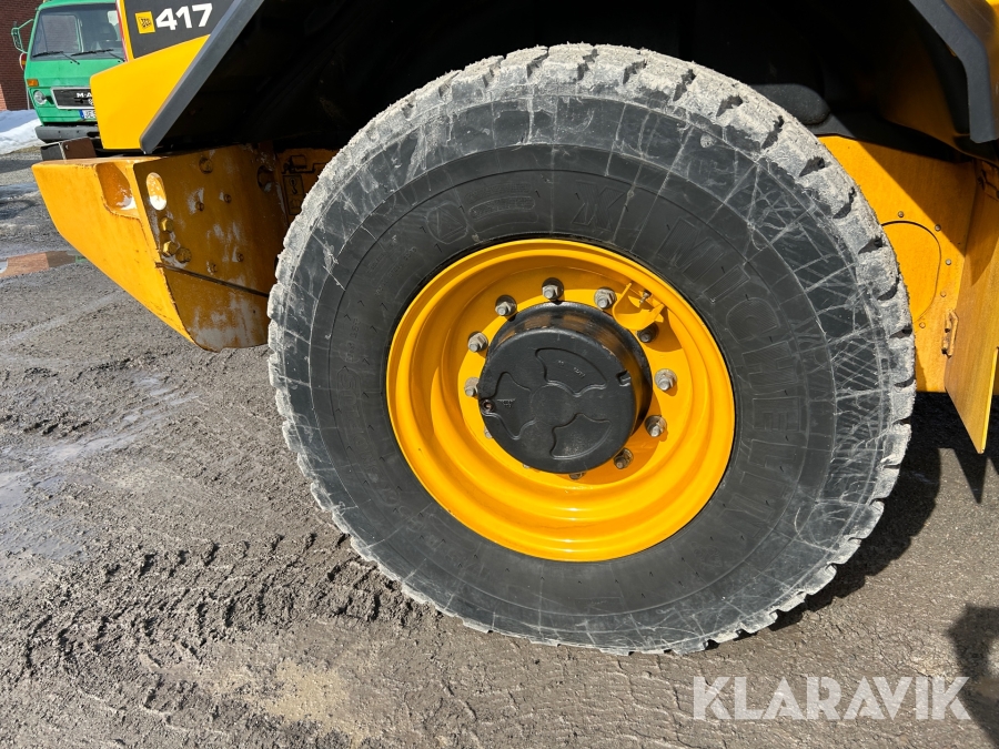 Hjullastare JCB 417 HT, Kramfors, Klaravik auktioner
