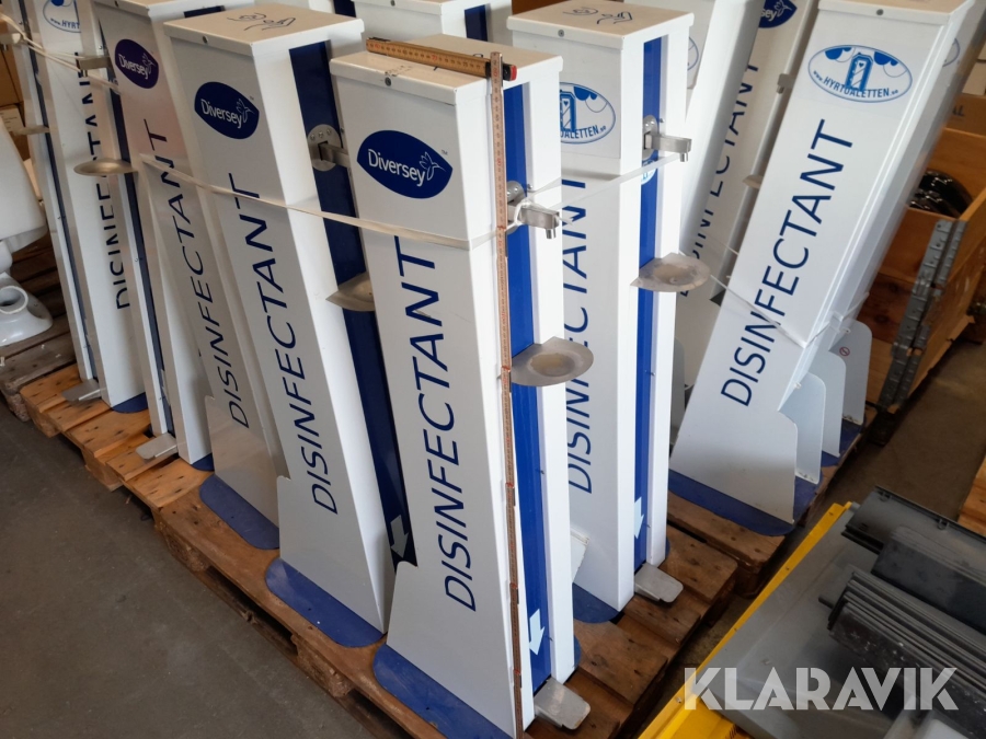 Desinfektionsstationer 16 st