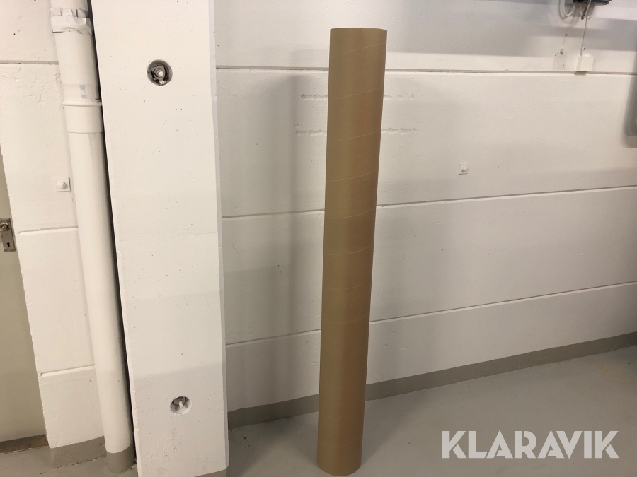 339 stycken gjutrör / papprör 1800 x 200 x 5
