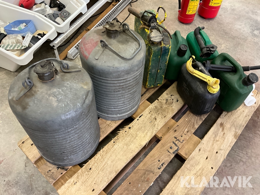 Dunkar för bensin 7st