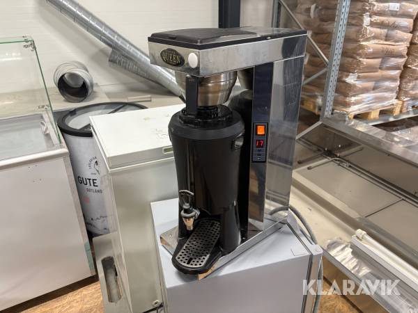 Kaffebryggare / Termosbryggare Coffee Queen Mega Gold A med 4st termosar