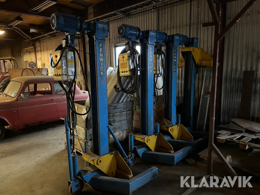 Fordonslyft 1-pelarlyft Fenwick ML 5 4st