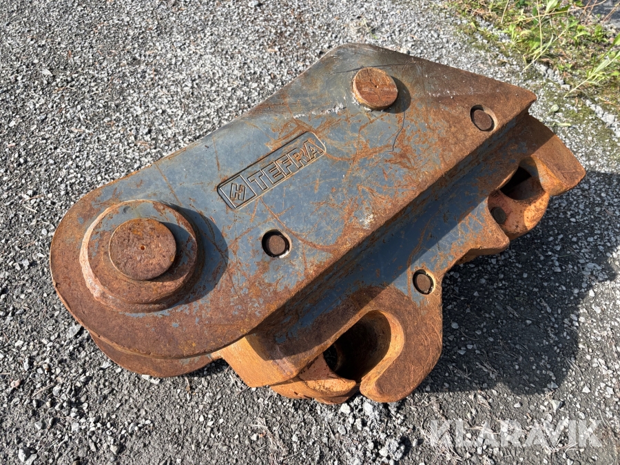 Hydrauliskt redskapsfäste Tefra