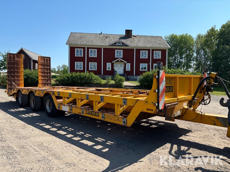 Maskintrailer Randex MTX H3-25