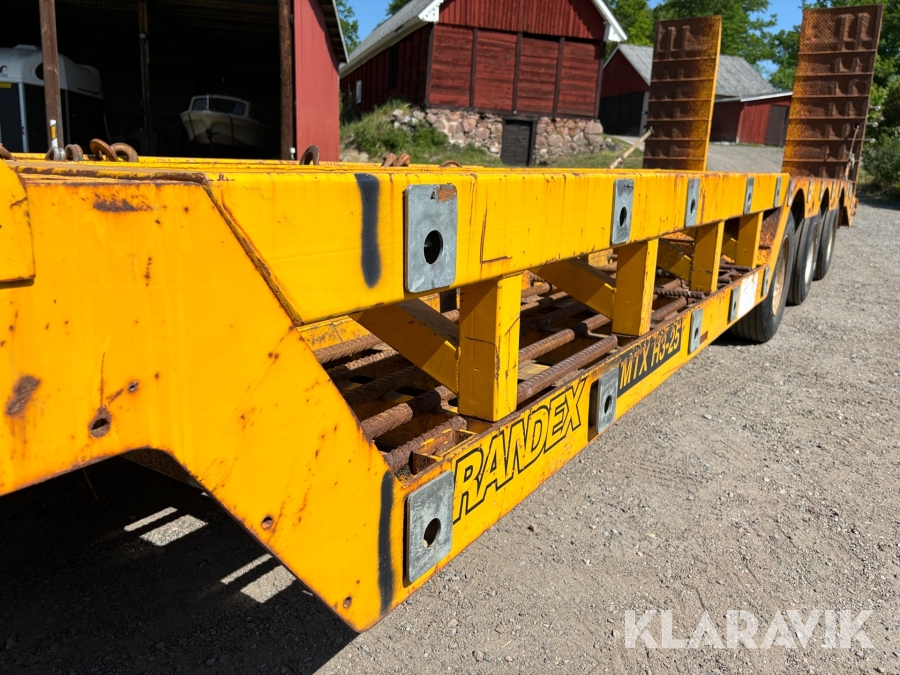Maskintrailer Randex MTX H3-25