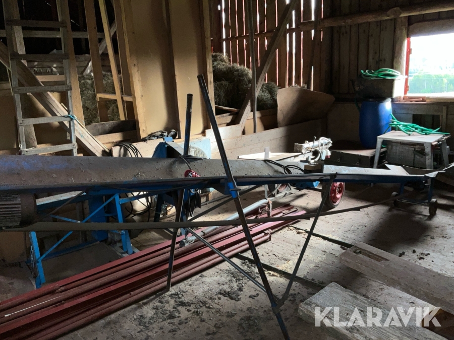 Vedkap, vedklyv och transportör