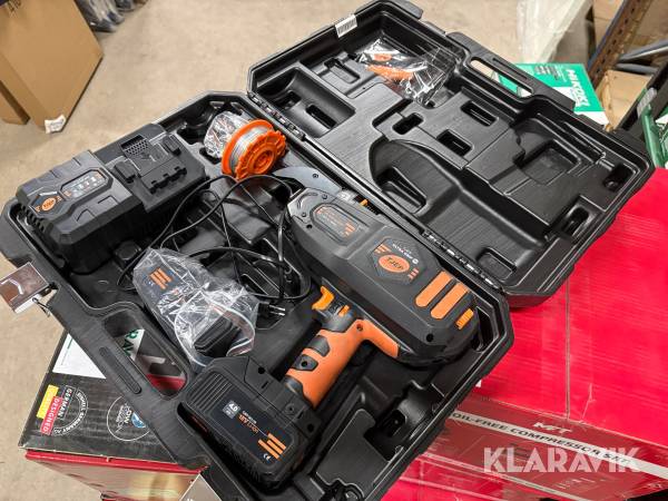 Najmaskin Kyocera Tjep Ultra Grip 40 inkl batteri och laddare