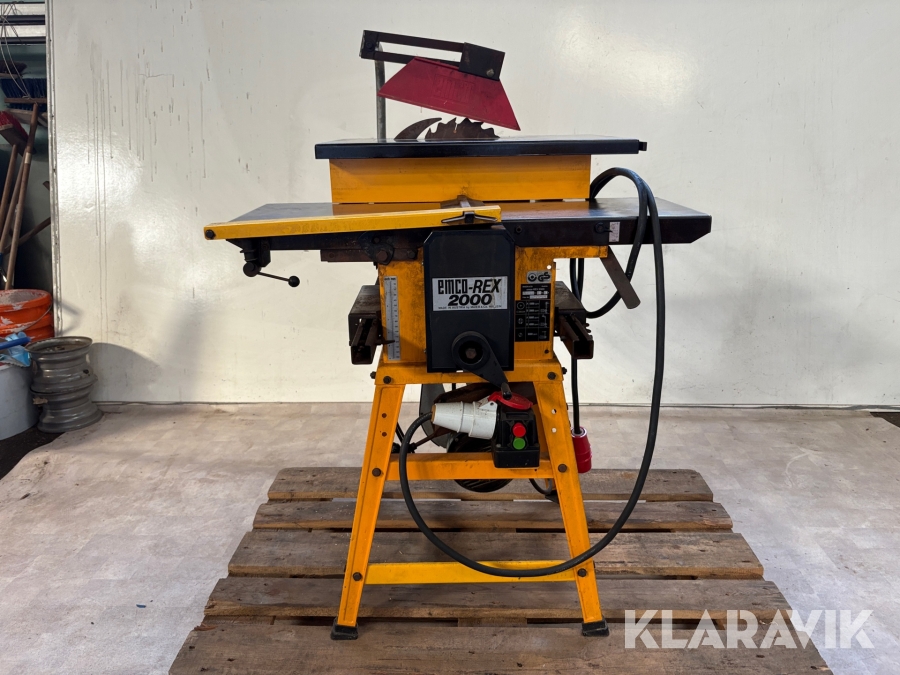 Skift och planhyvel Emco Rex-2000 med såg