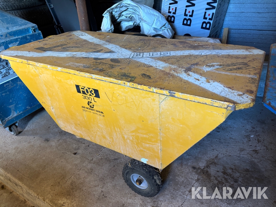 Verktygsvagnar Hörby 300L 2 st