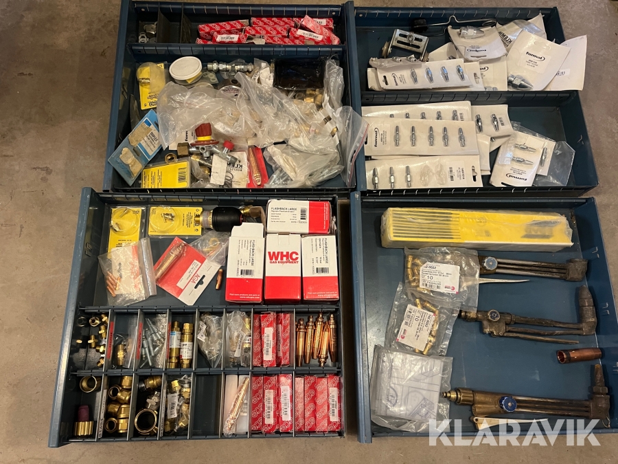 Diverse gassvetstillbehör Esab, Aga, WHC