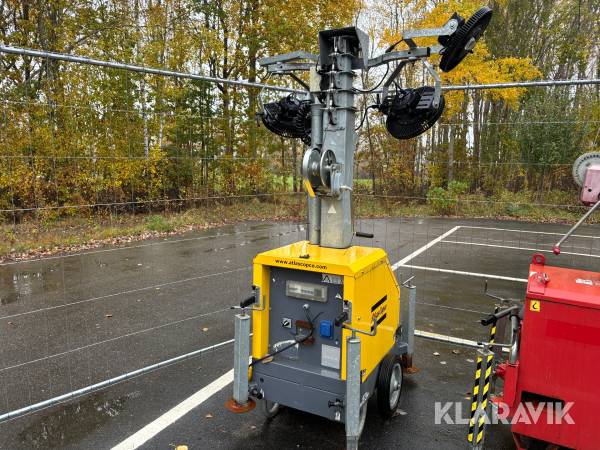 Belysningsmast Atlas Copco HiLight E3+