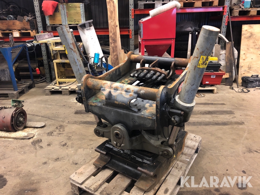 Tiltrotator Indexator RT80 med Oilquick fäste