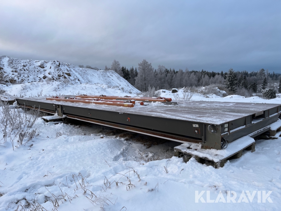 Fordonsvåg 2st Scanvaegt Disomat opus 5700