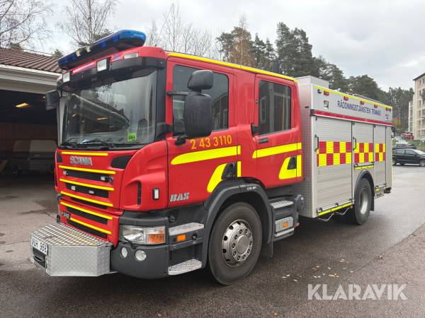 Brandbil / Basbil Scania P340