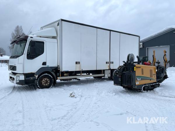 Lastbil Volvo FL 280 4X2 med borrigg Vermeer D9x13 S3