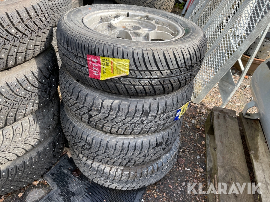 Fälg med däck Volvo ATS original 4 st