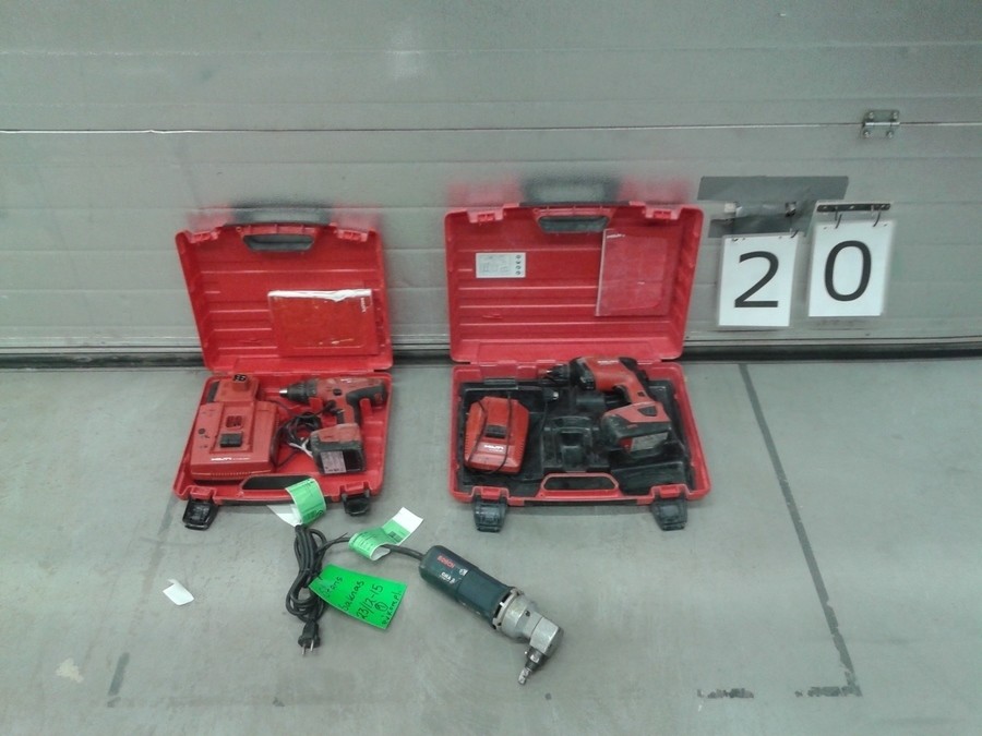 NIBBLINGSMASKIN EL, SKRUVDRAGARE BATTERI & BORRSKRUVDRAGARE BATTERI