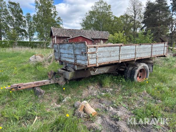 Traktorvagn traktorkärra trevägstipp