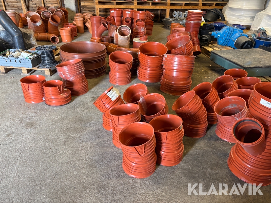 Rördelar olika dimensioner