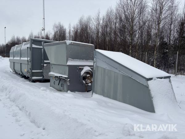 Komplett Komprimator Pottonger SSC 11 wellpappskruv